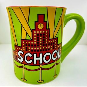 Our Name is Mud Laurie Veasey School Teacher Funny Coffee Mug Large Green